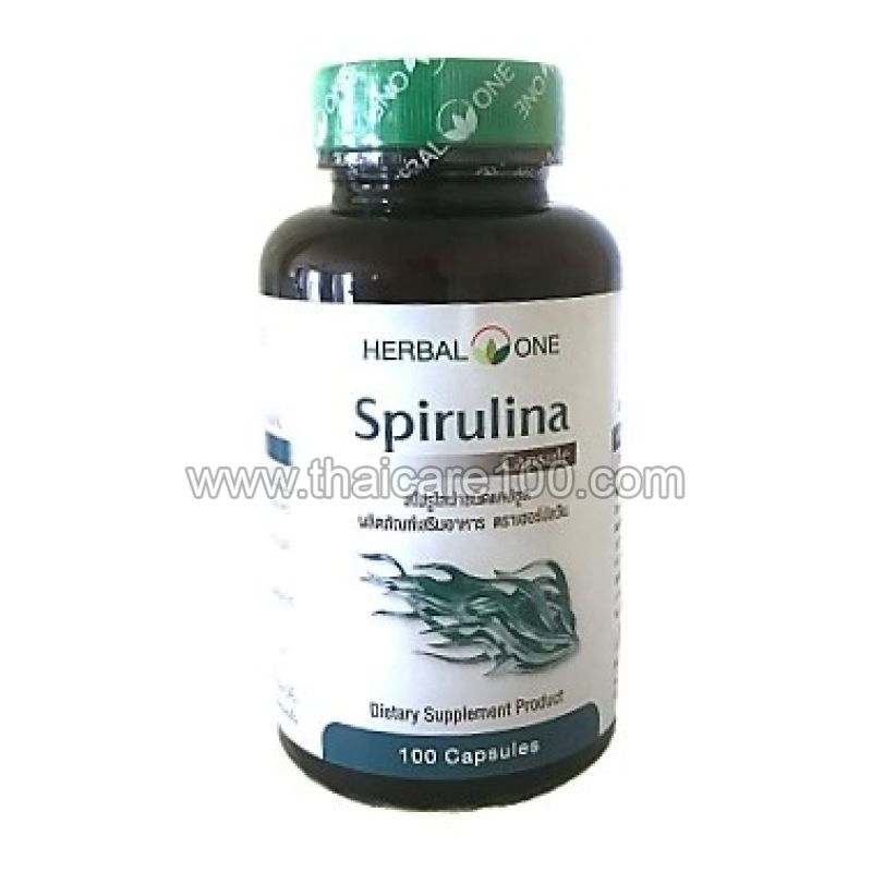 Капсулы Спирулины Spirulina Herbal One купить по цене 897 р.